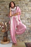 Randles Puff Sleeve Blouse Indian Pink
